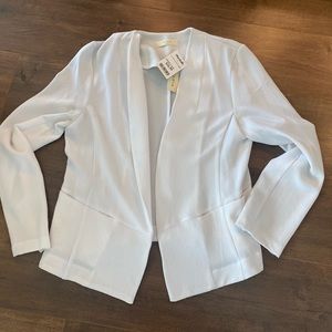 White lightweight Blazer
